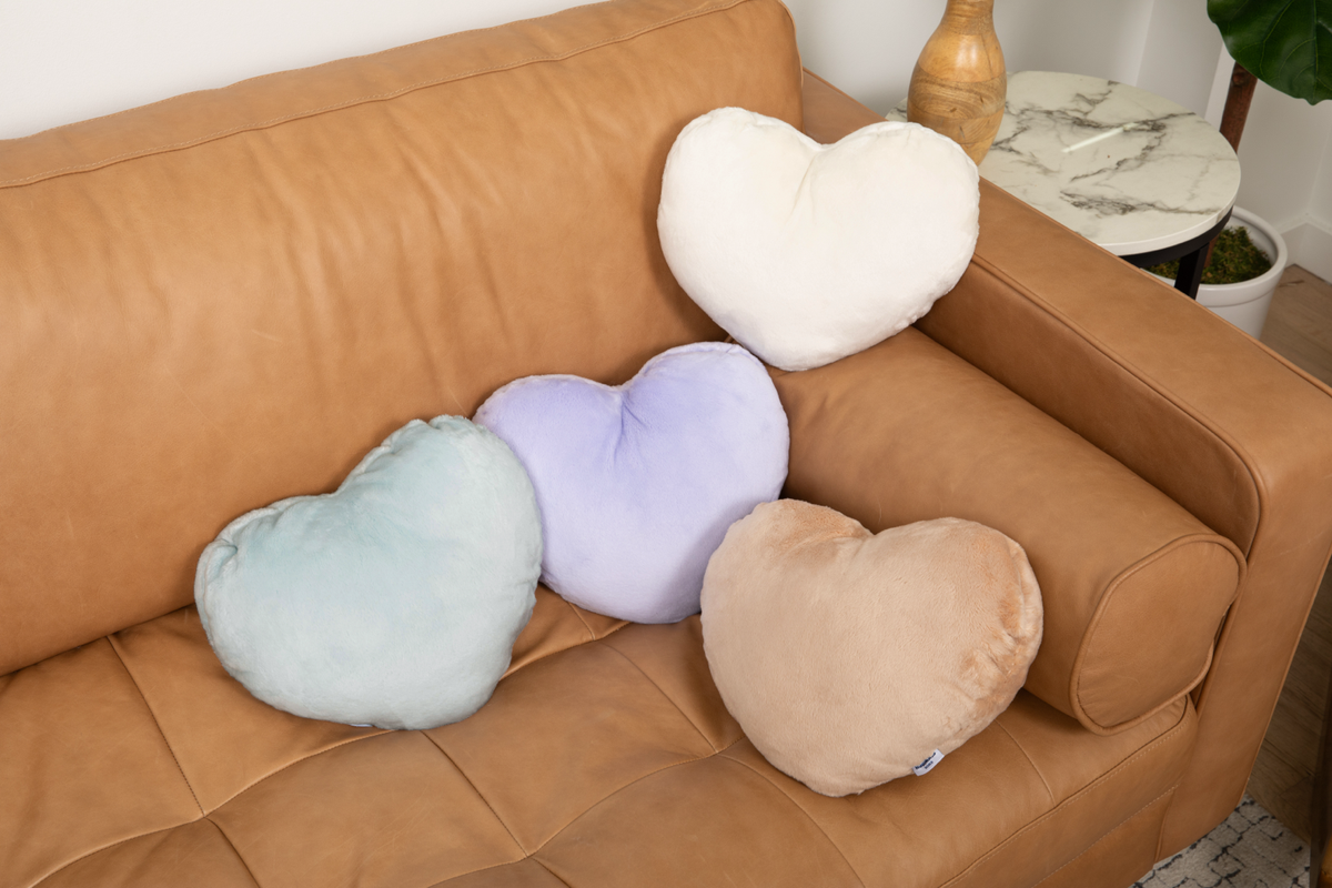 The Heart to Hug Pillow - Latte