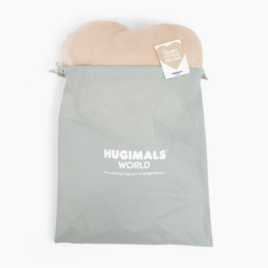 The Heart to Hug Pillow - Latte